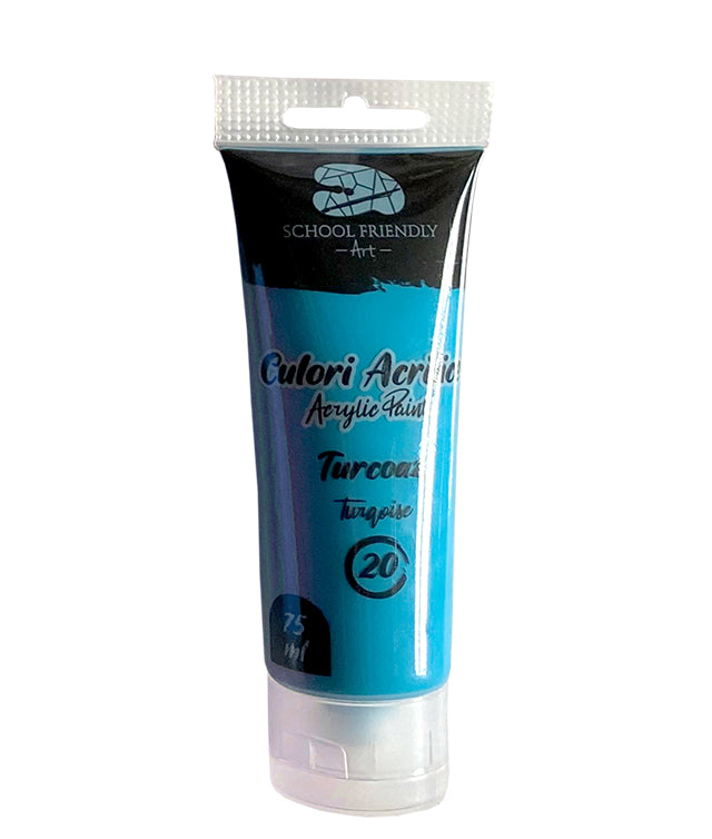 CULORI ACRILICE 75ML TURCOAZ PREMIUM SF ART PIGNA CULORI ACRILICE 75ML TURCOAZ PREMIUM SF ART PIGNA